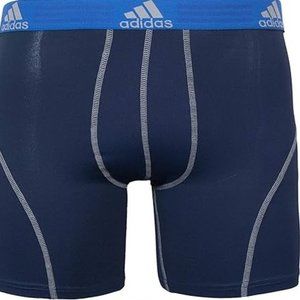 NEW-ADIDAS Men's Sport Performance 2-Pack Boxer B- XL NIGHT INDIGO/LIGHT ONIX